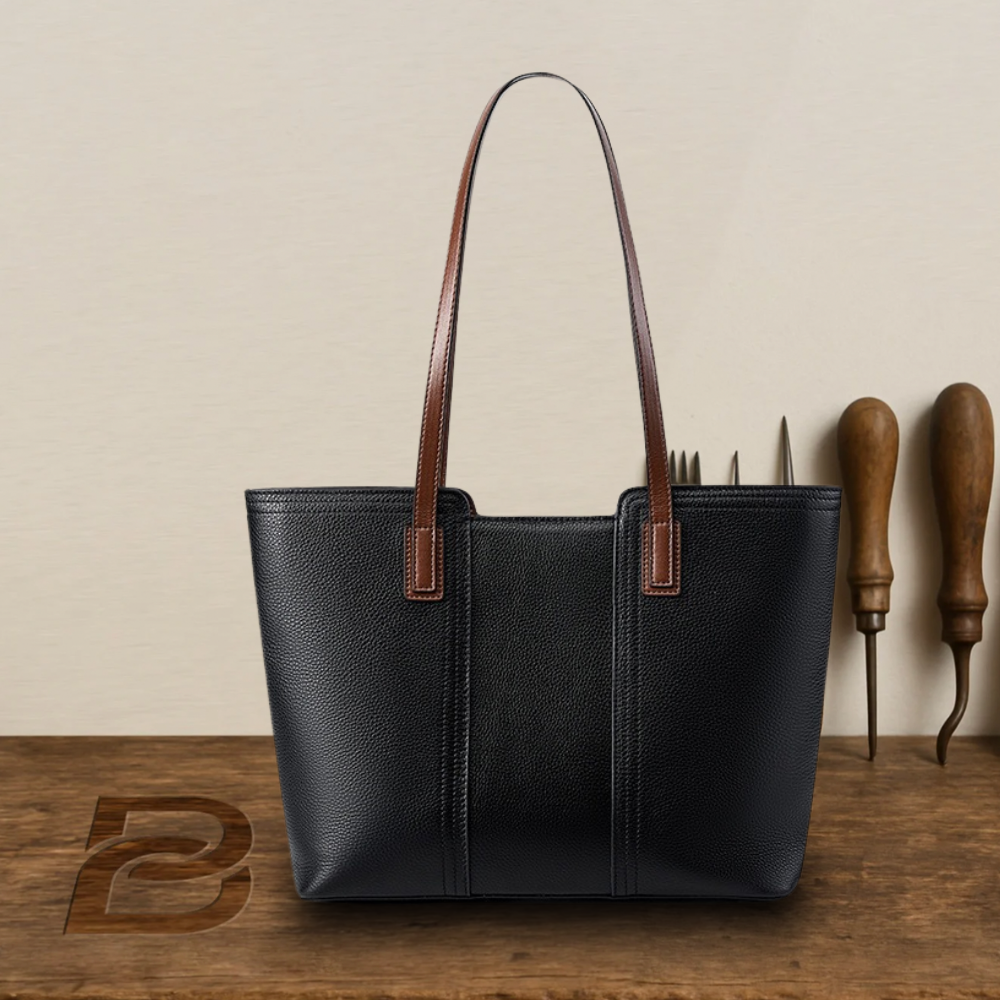 BERK | Shopper Ledertasche mit großem Fassungsvermögen