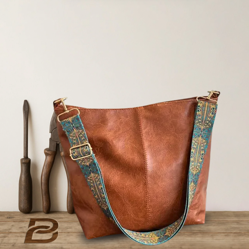 Vintage Leder Umhängetasche - Meine letzte Kollektion
