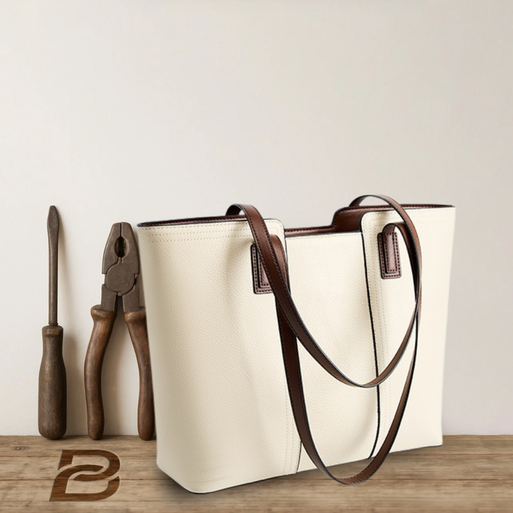BERK | Shopper Ledertasche mit großem Fassungsvermögen