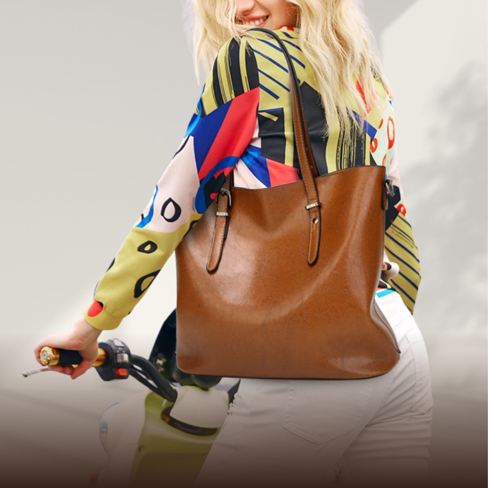 Vintage Leder Umhängetasche - Meine letzte Kollektion