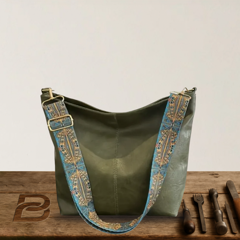Vintage Leder Umhängetasche - Meine letzte Kollektion