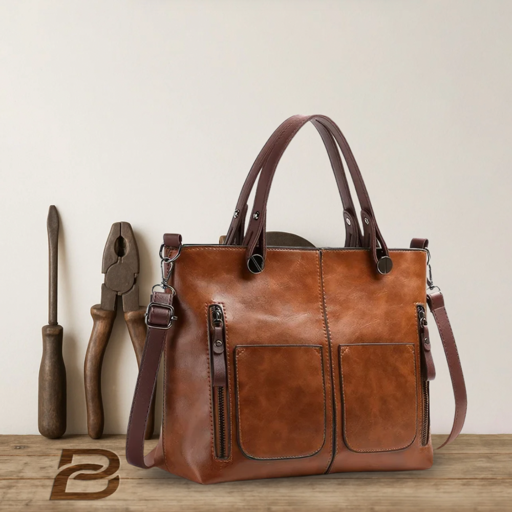 Vintage Leder Umhängetasche - Meine letzte Kollektion
