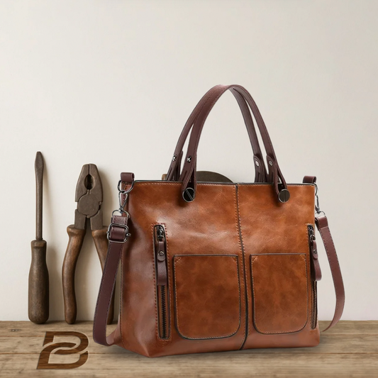 Vintage Leder Umhängetasche - Meine letzte Kollektion