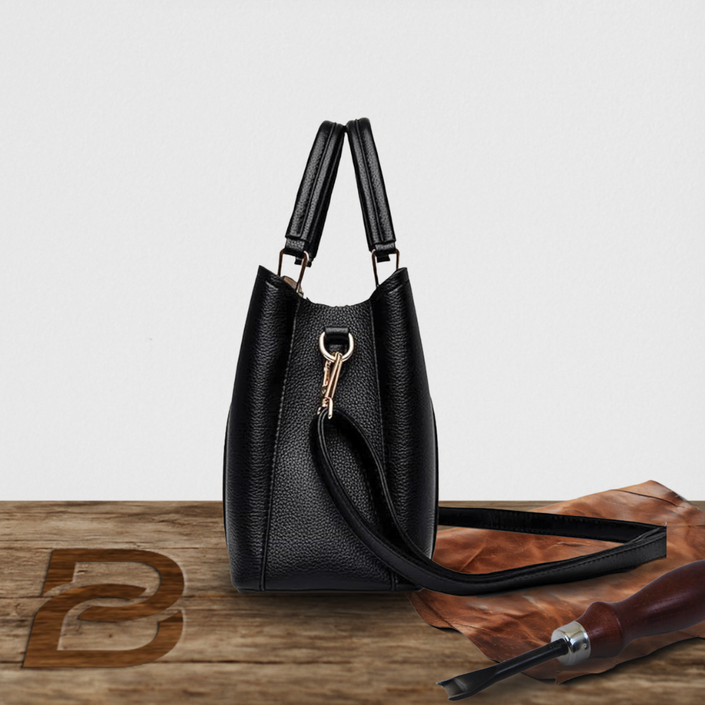 BERK | Elegante Premium Lederhandtasche