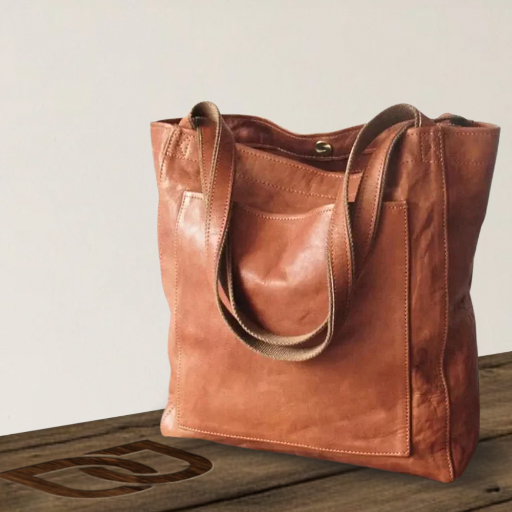 Vintage Leder Tote Bag - Meine letzte Kollektion