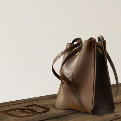 BERK | Retro Tragetasche aus echtem Leder