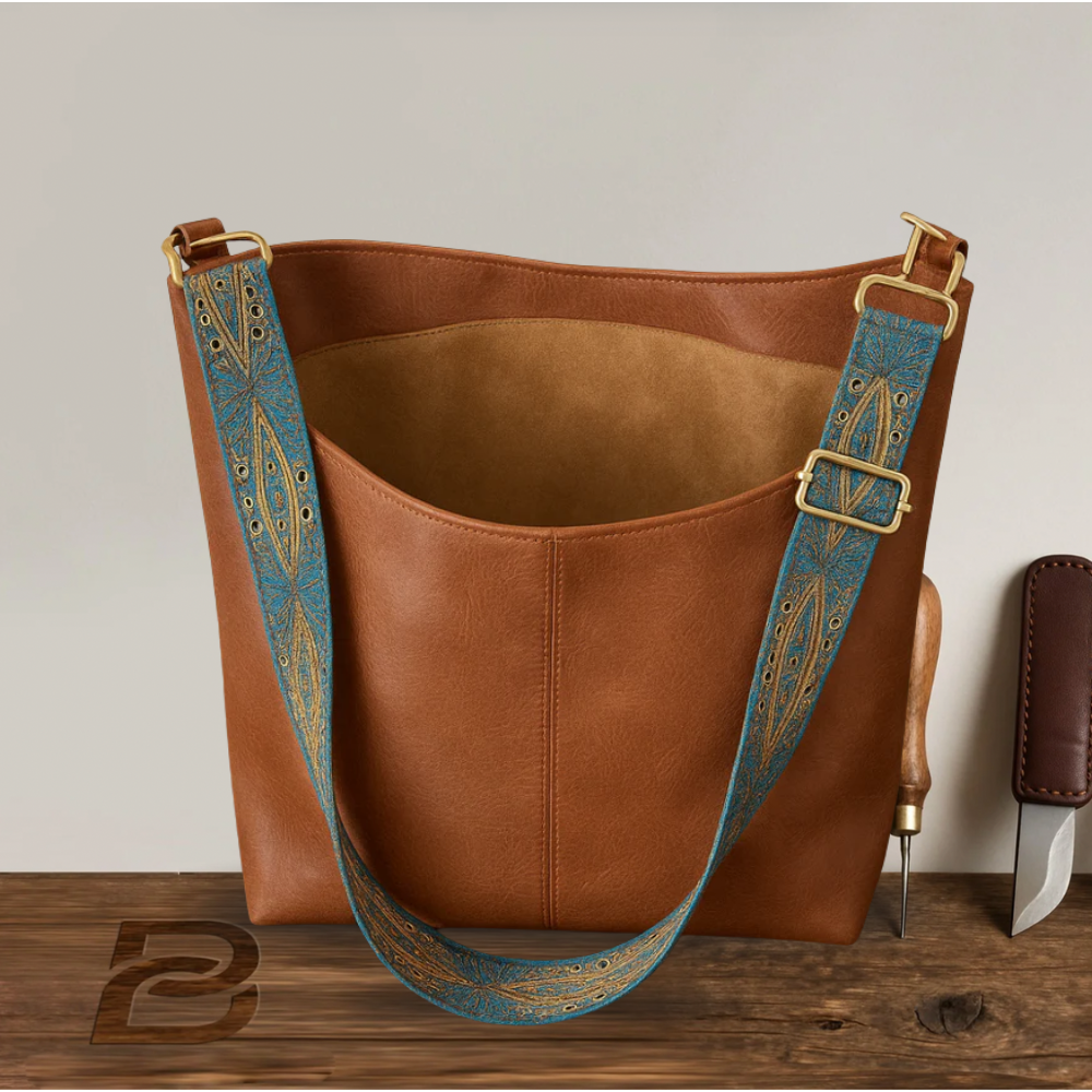 Vintage Leder Umhängetasche - Meine letzte Kollektion