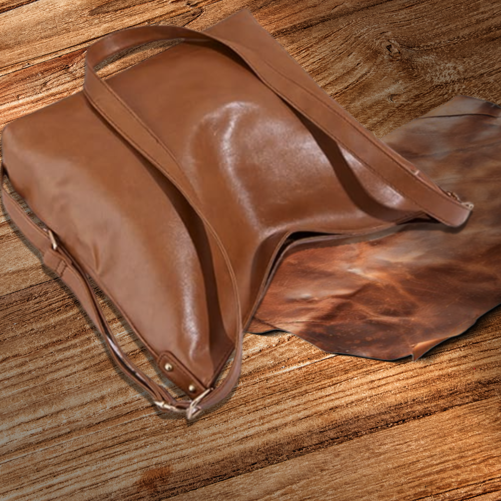 Vintage-Ledertasche - Meine letzte Kollektion