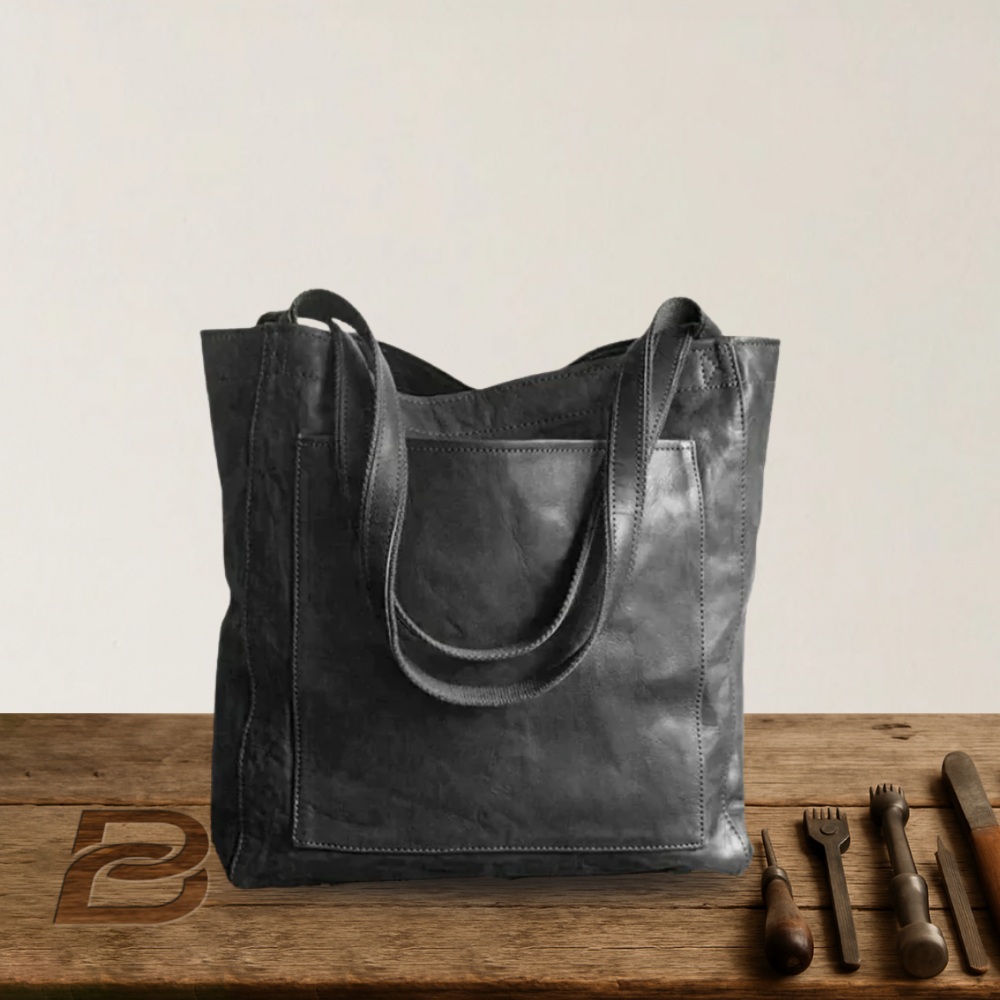 Vintage Leder Tote Bag - Meine letzte Kollektion