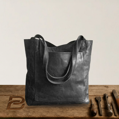 Vintage Leder Tote Bag - Meine letzte Kollektion